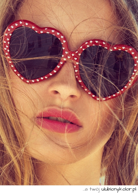 kobieta, modelka, love, sexy, serca, okulary, blondynka, twarz