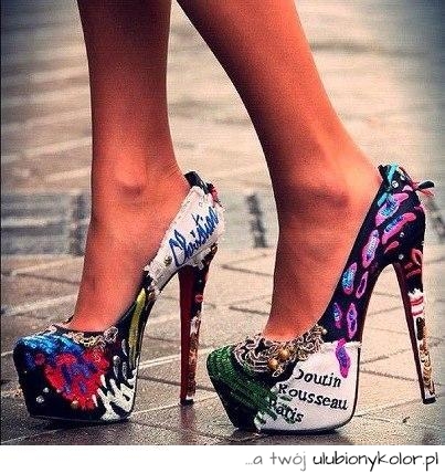 moda, szpilki, kolorowe, fotografia, świetne, text, z tekstem, miłość