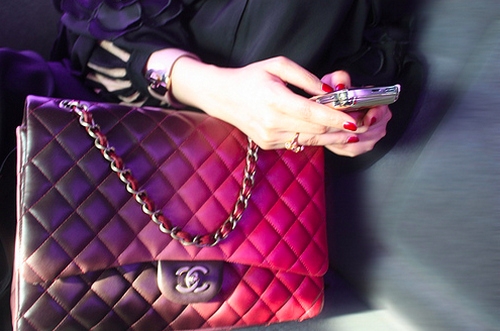 Torba, Sieć, Chanel, Słodkie, Moda, Złoto
