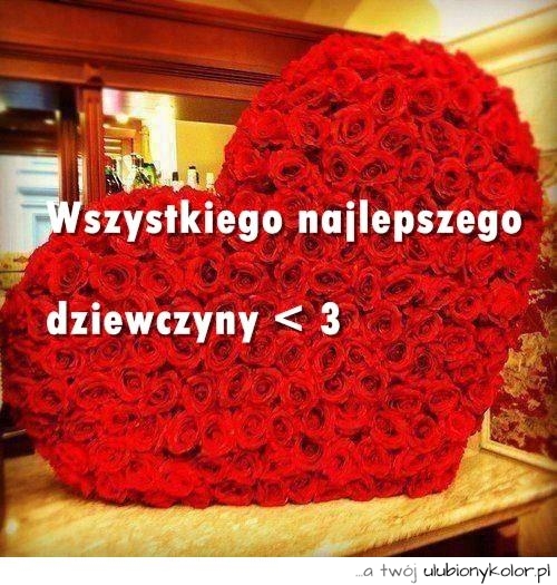 Ogromny bukiet róż na 8 marca - światowy dzień kobiet. Dodatkowo ułożony w kształcie serca!