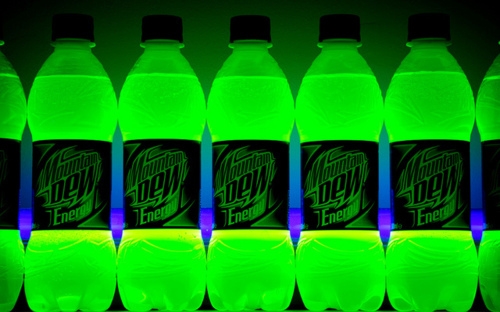 Czarny, Butelka, Alkohol, Fizz, Glow, Zielony
