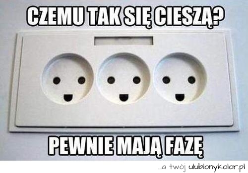śmieszne, kontakt, fun, prąd