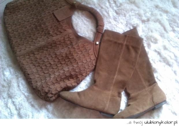 Zara, karmelowa, duza, pleciona, torba, shopper ,torebka