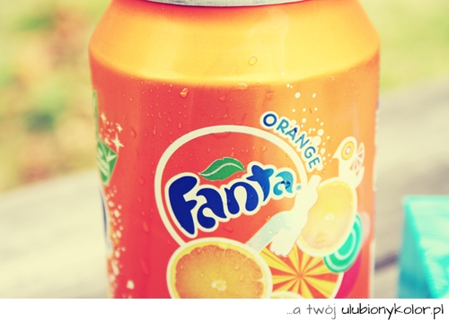 fanta, lato, pomarańcze, orange