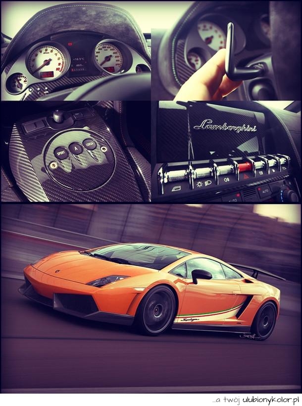 Nowe lamborghini super samochód przepiękny.