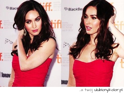 megan, fox, sexy, czerwona sukienka, sex