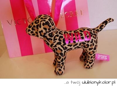 Victoria's Secret, piesek, pink, wild, tyfgrysek, produkt, maskotka