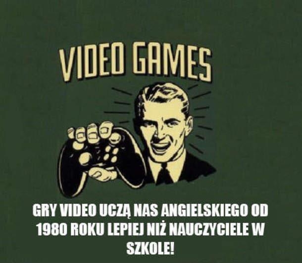 gry, szkoła, śmieszne