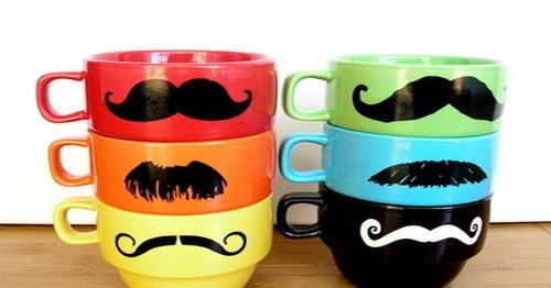 Puchary, Design, Kubek, kolory Kubek, wąsy, Nice