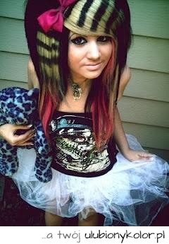 emo,styl, zdjęcie, sexy, kolorowe, emo styl, styl, moda, fotografia