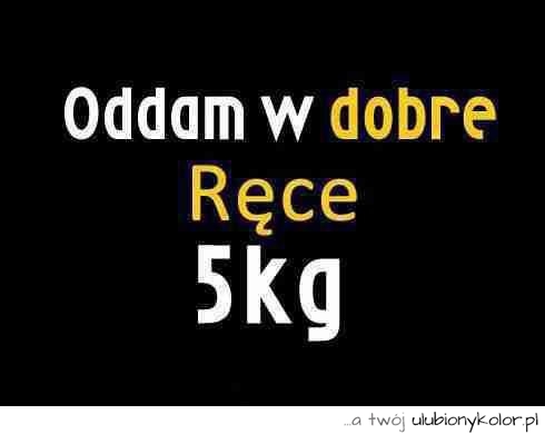 oddam w dobre ręce :)