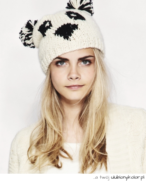 czapka, miś, mordka, zima, asos, fashion, modna, ciepła
