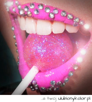 barbie, lips, usta, makijaż, malowanie, cyrkonie, róż, pink