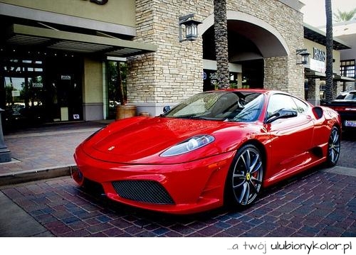 ferrari, auto, sportowe, szybkie, czerwone, drogie, ekskluzywne
