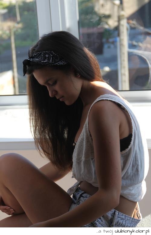 rap, usa, trendy, soul, opaska, bandama, top, podwijany, spodenki, modne