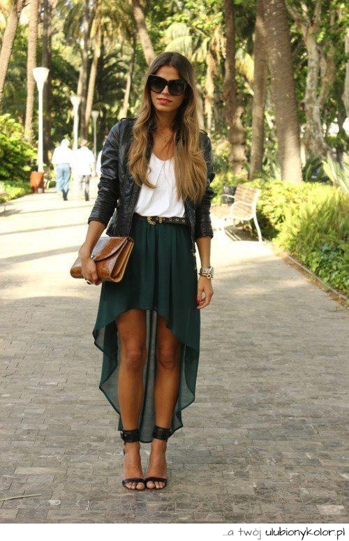 moda, mango , buty, szpilki, zieleń, khaki, tiul, kurtka, skóra