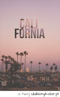 california, kalifornia, logo, palmy, krajobraz, zdjęcie, fotografia