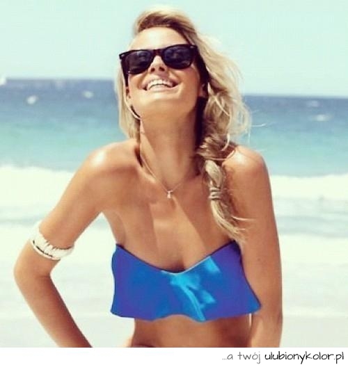 kobieta, plaża, słońce, woda, miłość, fale, okulary, blondynka, sexy, love