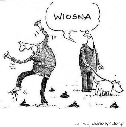 Nie ma to jak wiosna, kupy wszędzie!