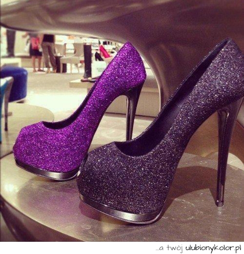 moda, sexy, szpilki, purpura, fiolet, zdjęcie, błysk, blask