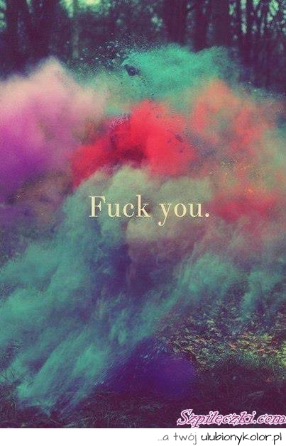 fuck, you, kolory, 