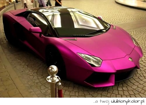 samochód, lambo, piękny, różowy, luksus, dla kobiet, samochód dla kobiet, kobiecy samochód, zdjęcie