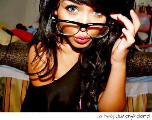 dziewczyna, okulary, seksowna, sexy, love