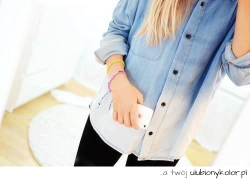 koszula, jeans, jeansowa, modna, trendy, luźna, oversize