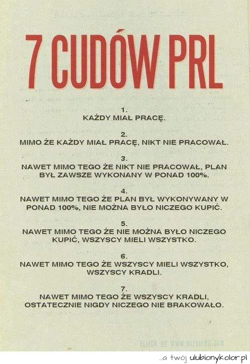 7 cudów PRL'u