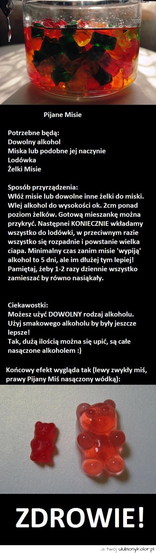 Sposób na pijane misie :)