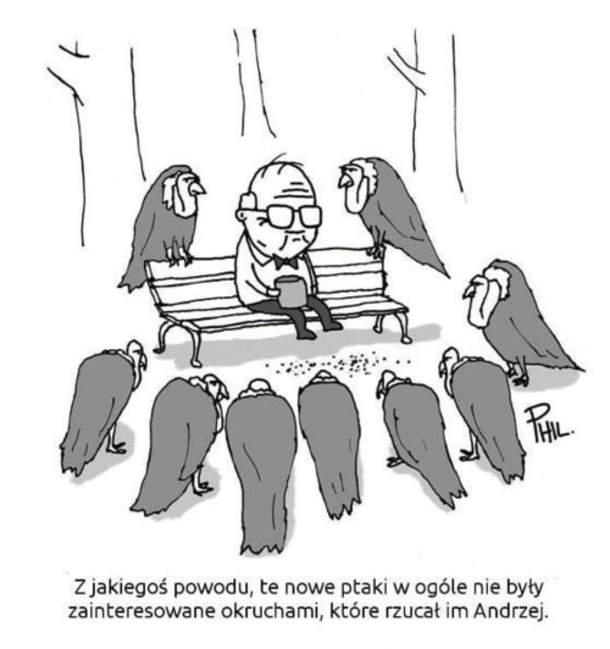 śmieszne, humor, rysunek