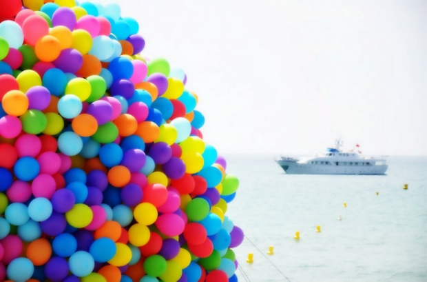 Zostaw, Love, kolory , balony