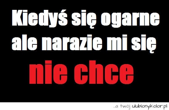 Kiedyś...