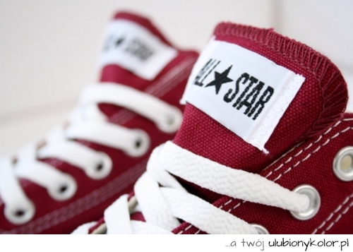 trampki, czerwone, all stars, 