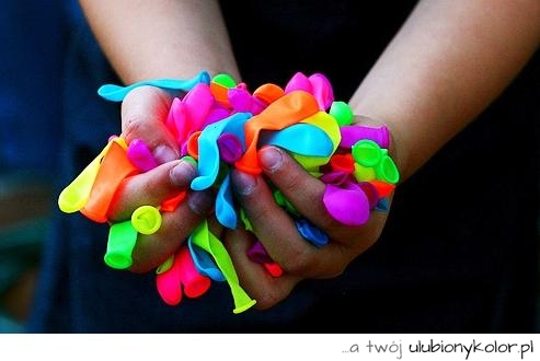 fotografia, balony, kolory, fun, fajne