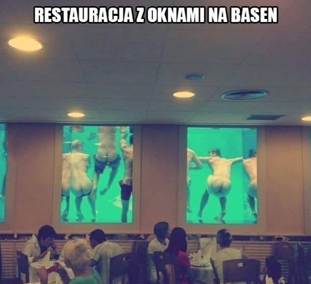 basen, dupa, humor, fun, śmiech