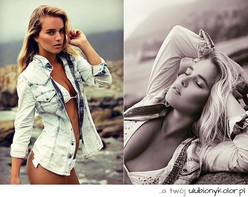 kobieta, modelka, blondynka, seksowna, sesja, piękna