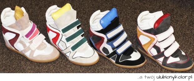 kolorki, buciki, adidasy, sportowe, love, platforma, koturn
