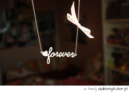 forever, na zawsze, miłość, love, przyjaźń, friends, wstążeczki, biżuteria