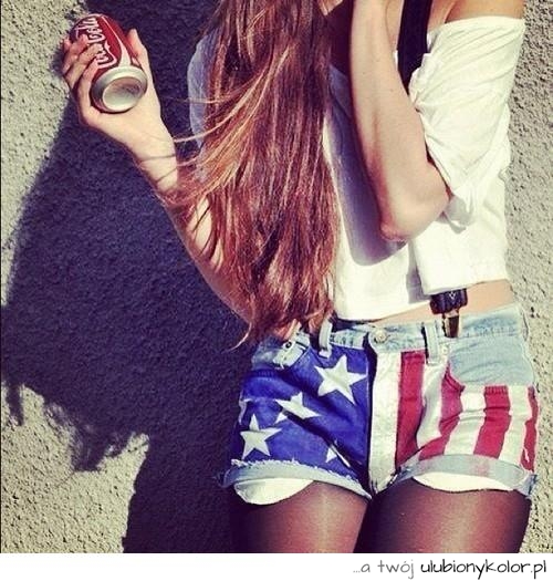 love, usa, diy, super, spodenki, coca cola, super, wakacje