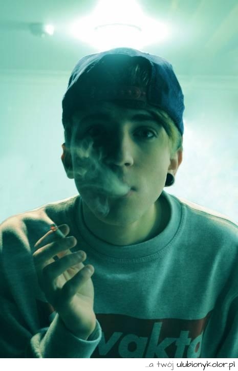 smoke, fotografia, chłopak, zdjęcie, nałóg, chłopiec