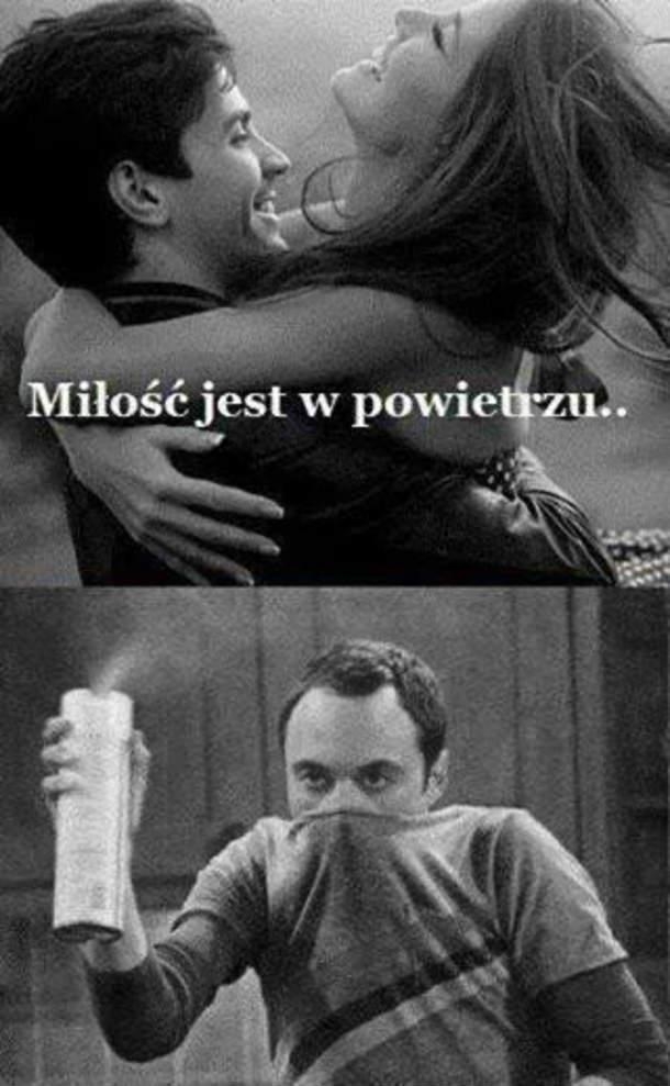 miłość, śmieszne, big bang